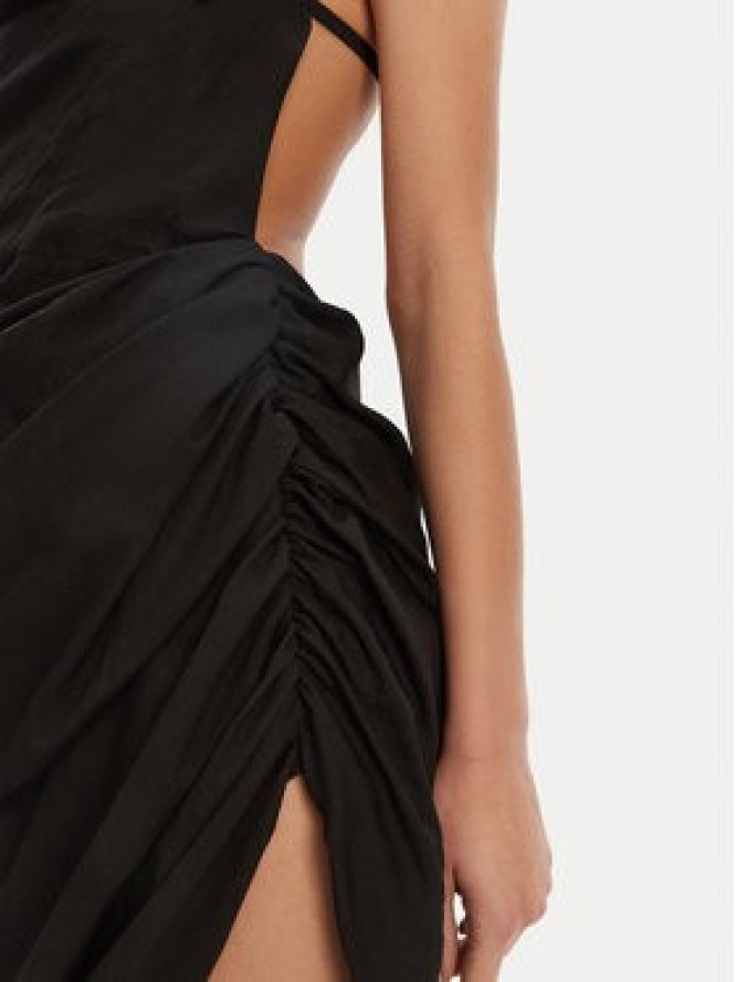 JACQUEMUS Sukienka koktajlowa 22E243DR106-1020 Czarny Regular Fit