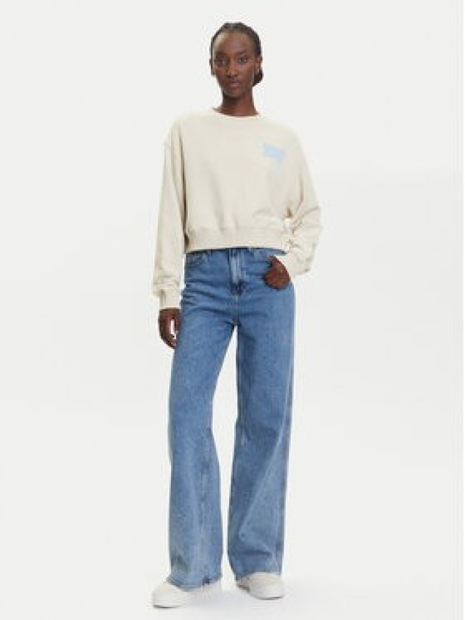 Tommy Jeans Bluza DW0DW21345 Beżowy Relaxed Fit