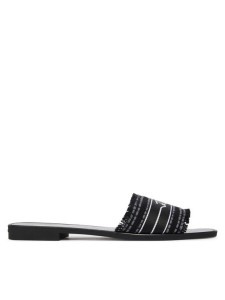 KARL LAGERFELD Klapki Skoot III KL80411C Czarny