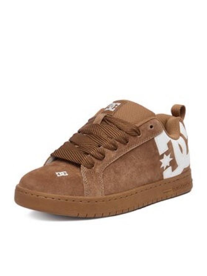 DC Shoes Sneakersy CEOWB-V5-10118 Brązowy jasny