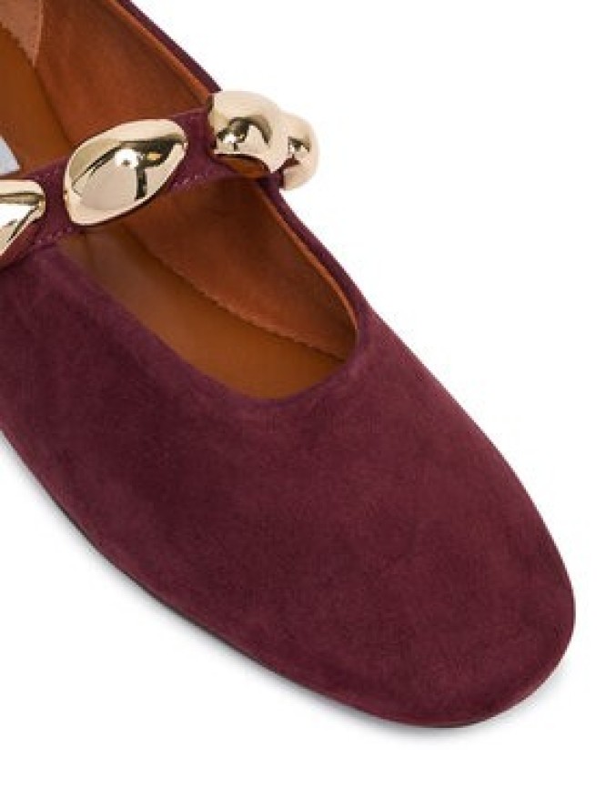 Steve Madden Baleriny Poppin 11005437 Fioletowy