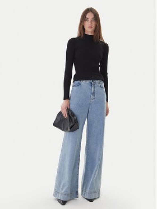 Kontatto Sweter 3M0814C Czarny Regular Fit