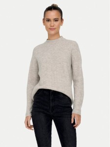 ONLY Sweter Camilla 15277080 Beżowy Regular Fit