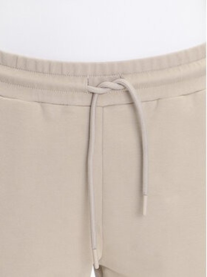 EA7 Emporio Armani Spodnie dresowe 7W000489 AF12951 U6155 Beżowy Regular Fit