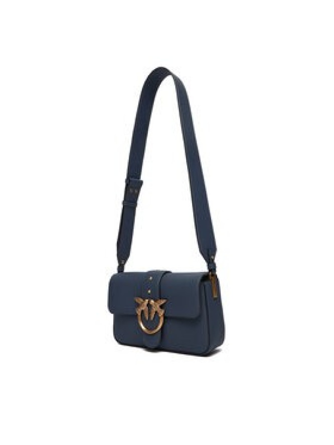 PINKO Torebka Love One Mini Slouchy Fl Al 25-26 104340 A2OX Granatowy