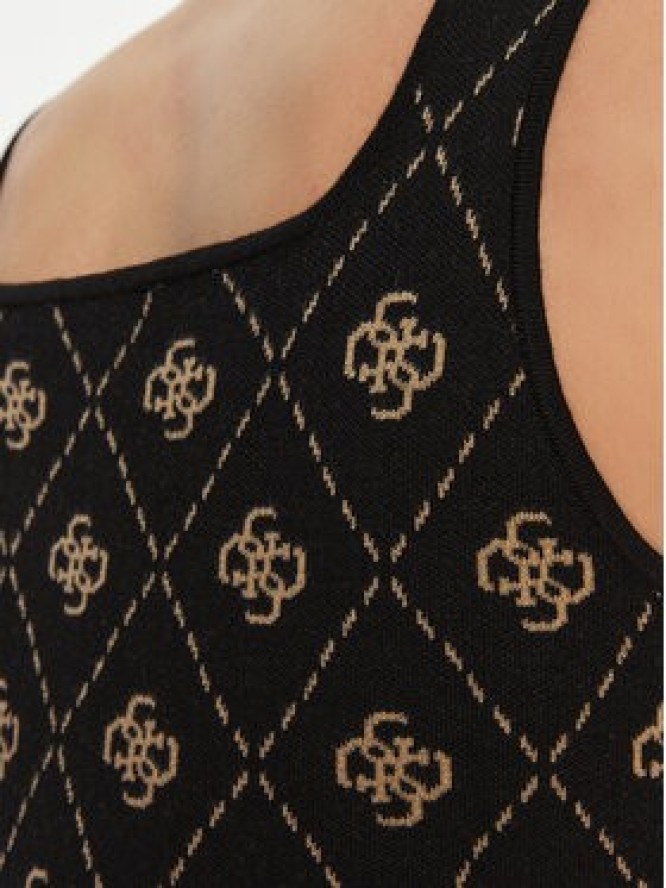 Guess Sukienka dzianinowa Sarah W4BK98 Z3JD2 Czarny Slim Fit