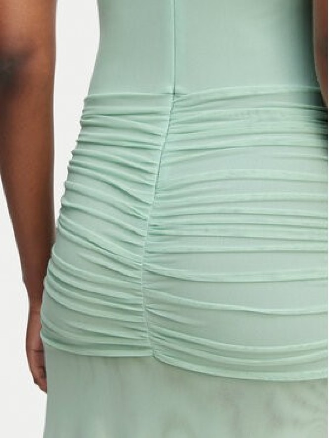 Bardot Sukienka wieczorowa Leanna 60373DB Zielony Regular Fit