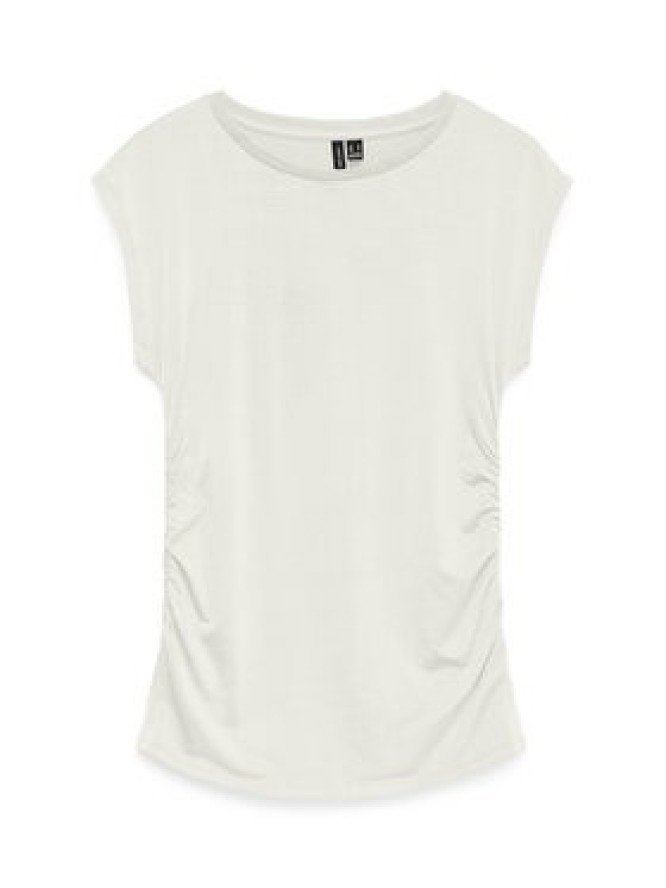 Vero Moda T-Shirt Avasarah 10342876 Biały Slim Fit
