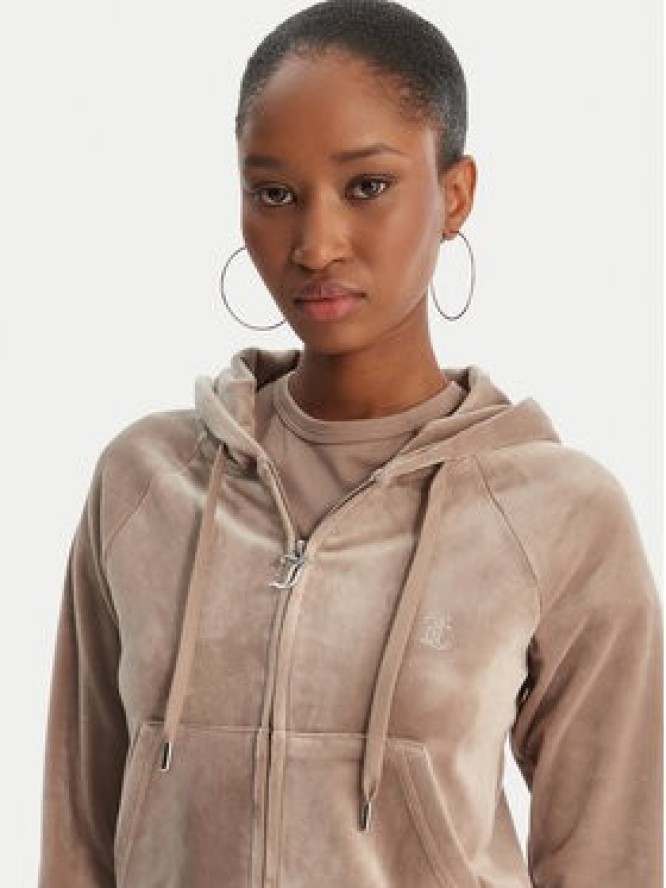 Juicy Couture Bluza Madison JCWAS126326 Beżowy Slim Fit
