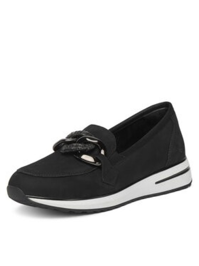 Remonte Półbuty D1G11-02 Czarny