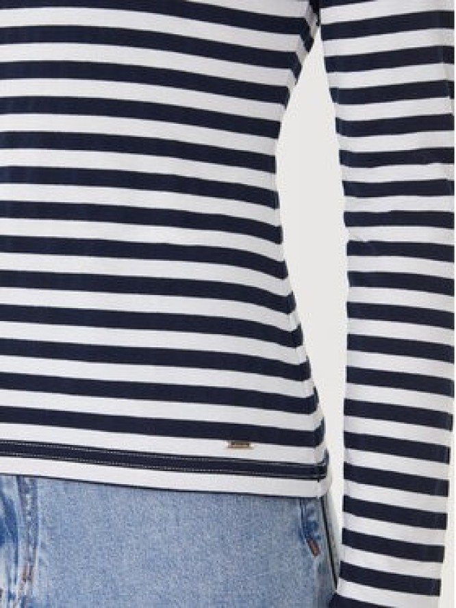 Morgan Bluzka 251-TMACO Granatowy Slim Fit