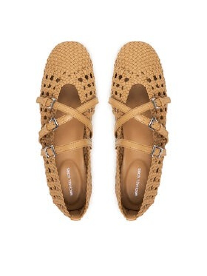 MICHAEL Michael Kors Baleriny Indy Flex 40S6IDFP1L Beżowy