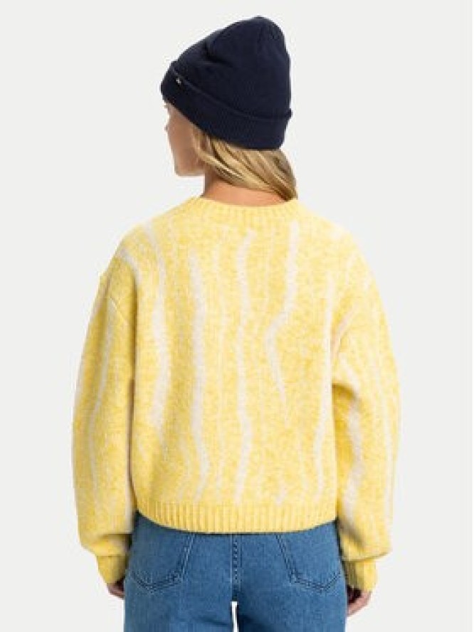 Quiksilver Sweter Selwyn EQWSW03031 Żółty Cropp Fit