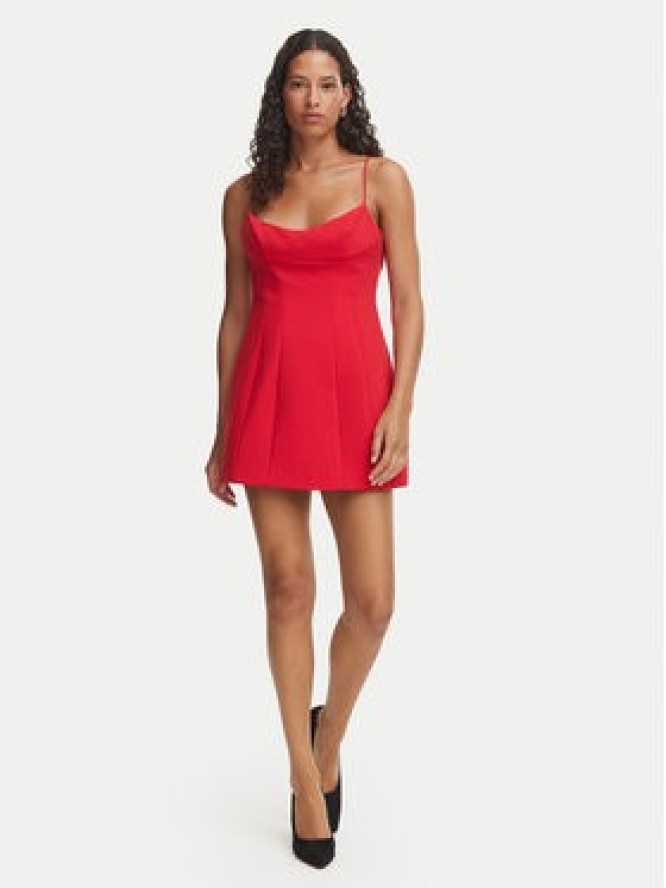 Bardot Sukienka koktajlowa Branca 60492DB Czerwony A-Line Fit
