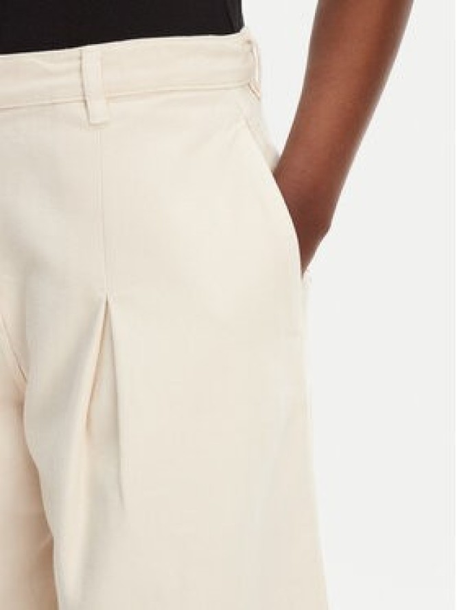 PINKO Bermudy Pascal 105245 A2M8 Beżowy Relaxed Fit