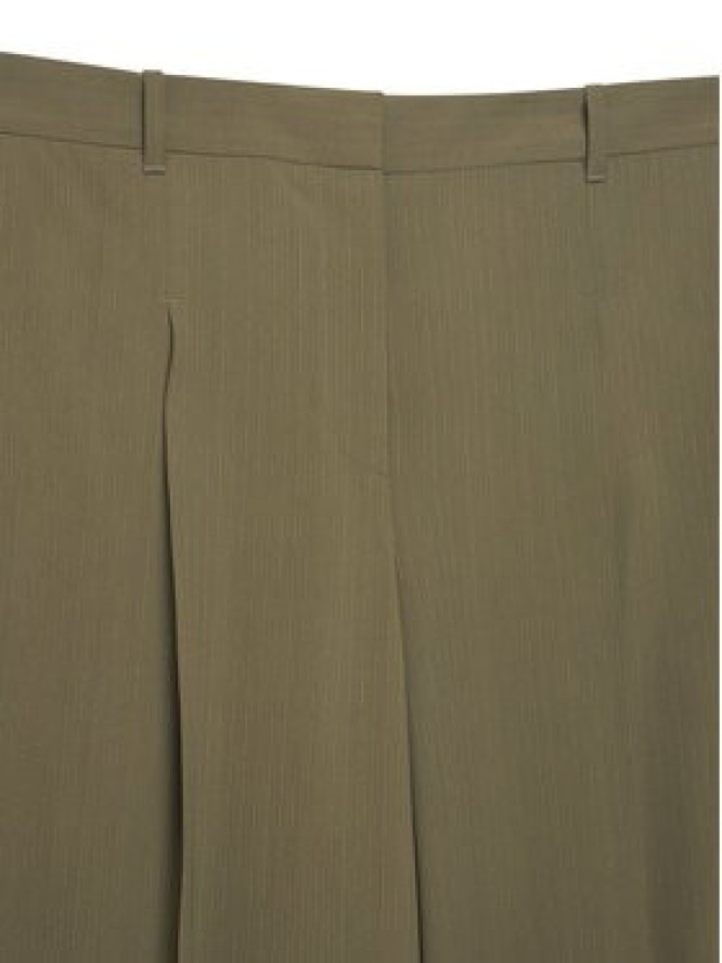 HUGO Spodnie materiałowe Tiana17 50564491 Zielony Relaxed Fit