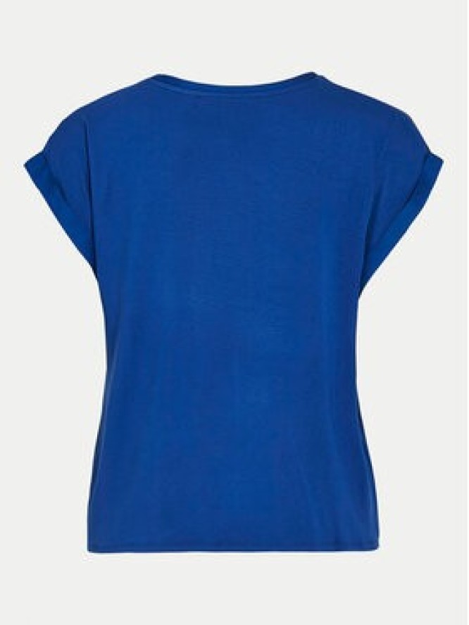 Vila T-Shirt Ellette 14059563 Niebieski Regular Fit
