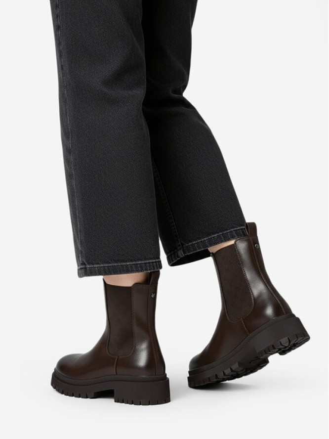 Nine West Sztyblety CEO-BASIMA-01 Brązowy