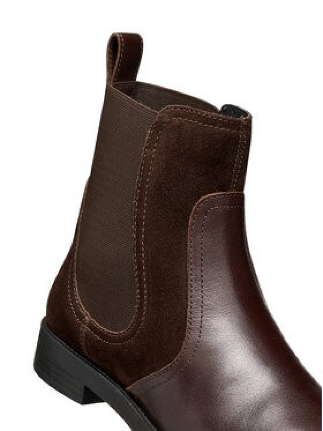 Geox Sztyblety D Esmeena D6811D 4322 C6677 Brązowy ciemny