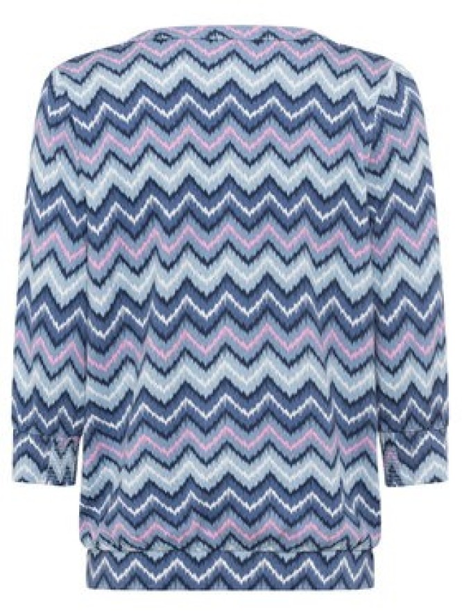 Olsen Bluzka 11105043 Niebieski Regular Fit