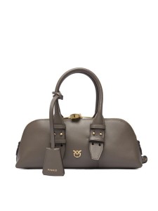 PINKO Torebka Bowling Bag Baguette AI 25-26 PLTT 105334 A0QO Szary