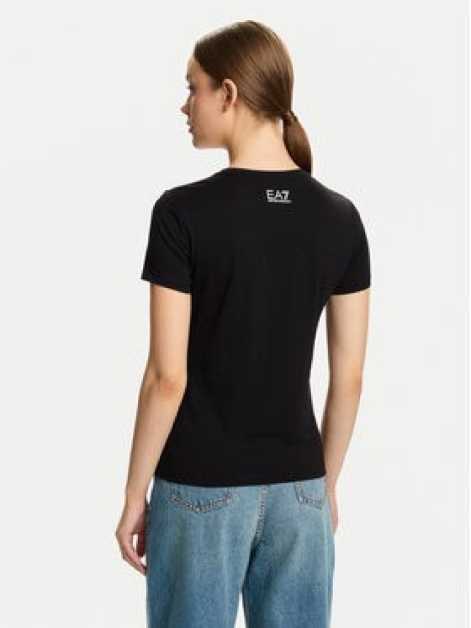 EA7 Emporio Armani T-Shirt 7W000521 AF12503 UC001 Czarny Regular Fit