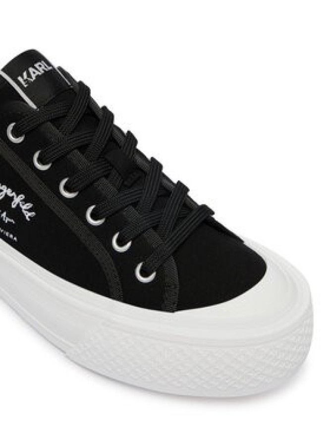 KARL LAGERFELD Trampki Kampus Max V KL60516 Czarny