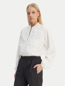Tommy Jeans Kurtka bomber DW0DW22323 Biały Regular Fit