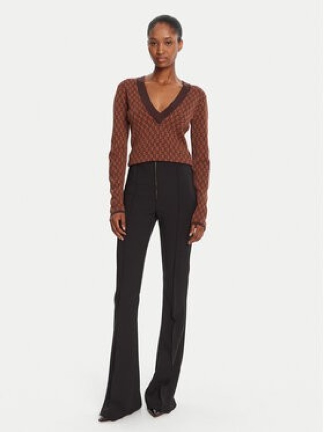 Gaudi Sweter 521FD53025 Brązowy Regular Fit