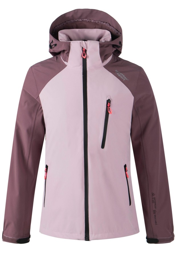 Kurtka przeciwdeszczowa damska Weather Report AWG Camelia W-PRO 15000