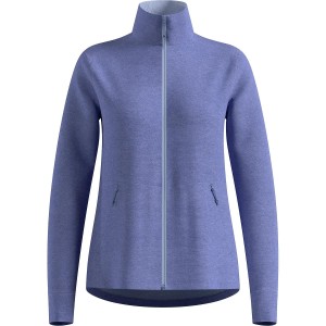 Bluza bez kaptura rozpinana Odlo Mid layer full zip GRID FLEECE