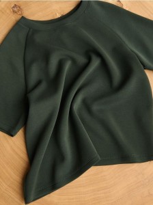T-shirt z modalem - ciemnozielony