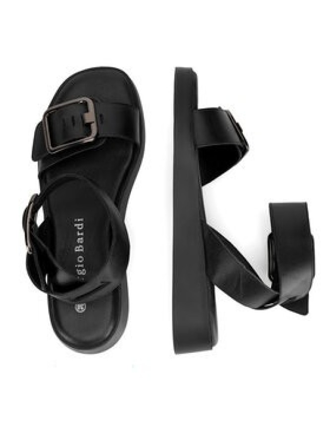 Sergio Bardi Sandały WI16-D1081-04SB Czarny