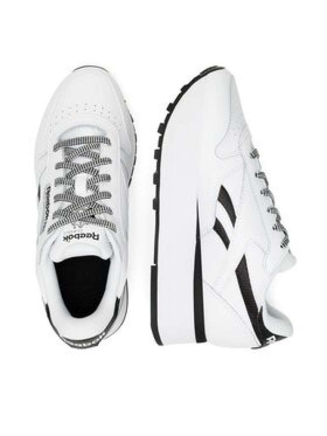 Reebok Sneakersy CLASSIC LEATHER TRIPLE LIFT 100209620 Biały