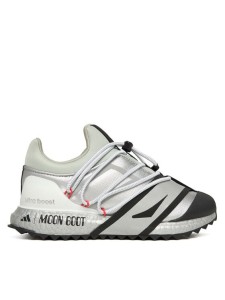 adidas Sneakersy Moon Boot Ub JQ7847 Srebrny