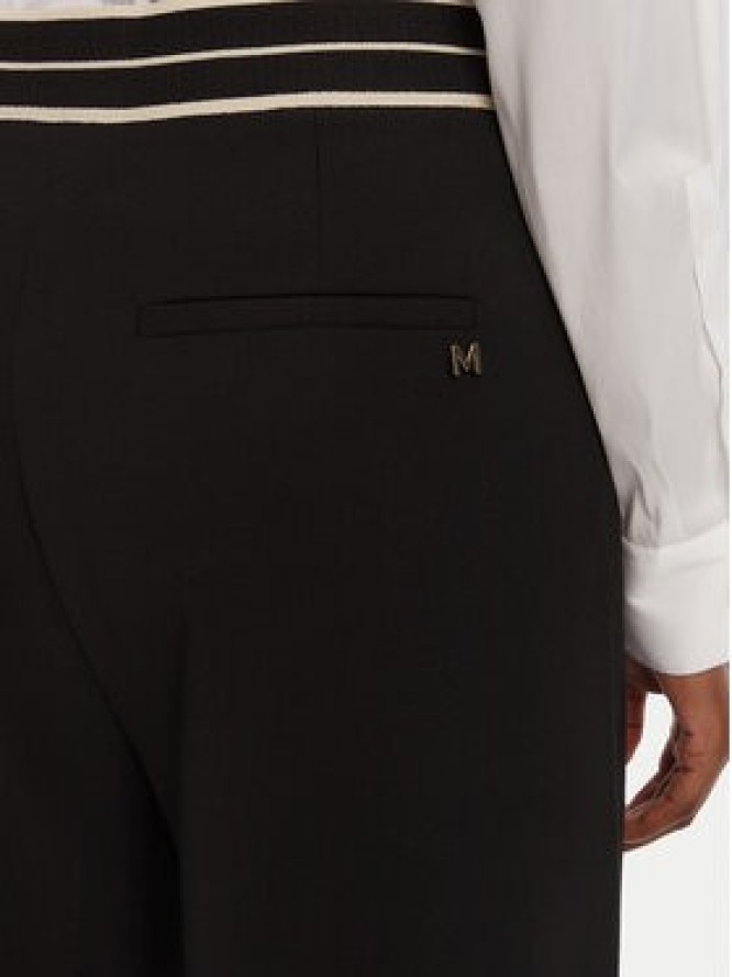 Lola Casademunt by Maite Spodnie materiałowe MF2514019 Czarny Straight Fit