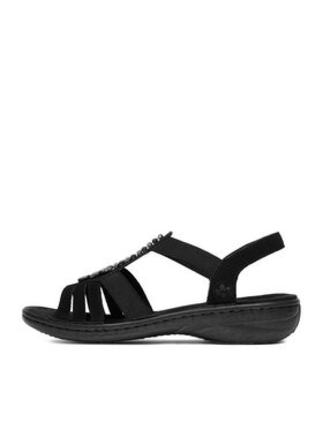 Rieker Sandały CEO-60806-00 Czarny