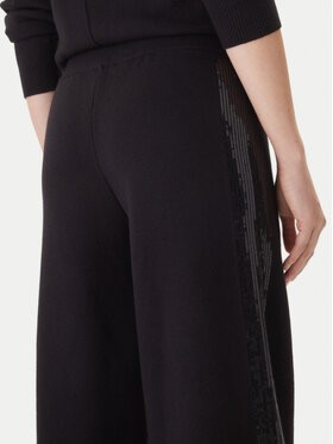 LOLA CASADEMUNT Spodnie materiałowe LF2514003 Czarny Regular Fit