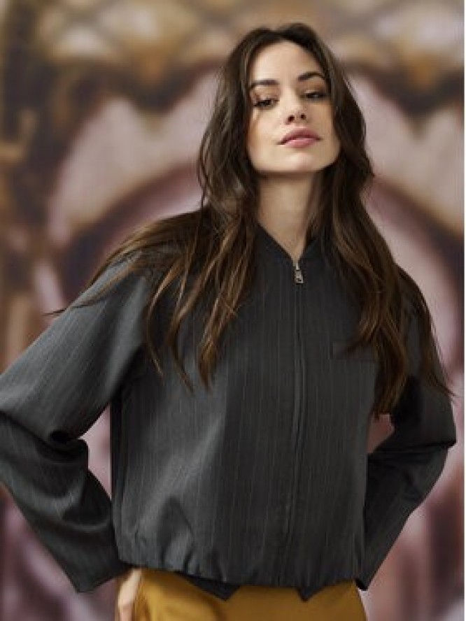 ONLY Kurtka przejściowa Aggie 15353558 Szary Regular Fit