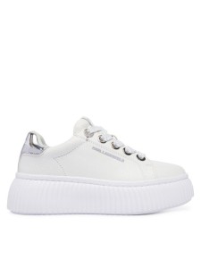 KARL LAGERFELD Sneakersy KL42376C Biały