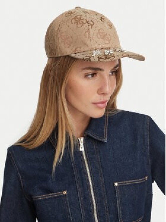 Guess Czapka z daszkiem AW5615 POL01 Beżowy