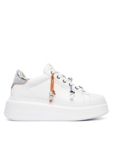 KARL LAGERFELD Sneakersy Anakapri KL63516T Biały