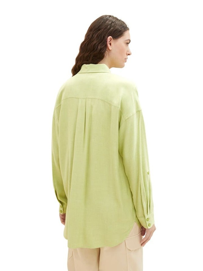 Tom Tailor Koszula w kolorze jasnozielonym rozmiar: L