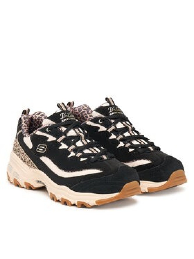 Skechers Sneakersy D'Lites - Wild Charm 150877/BLK Czarny