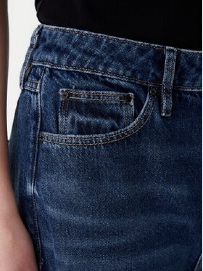 Guess Jeansy W6RA82 D3Y0L Niebieski Wide Fit