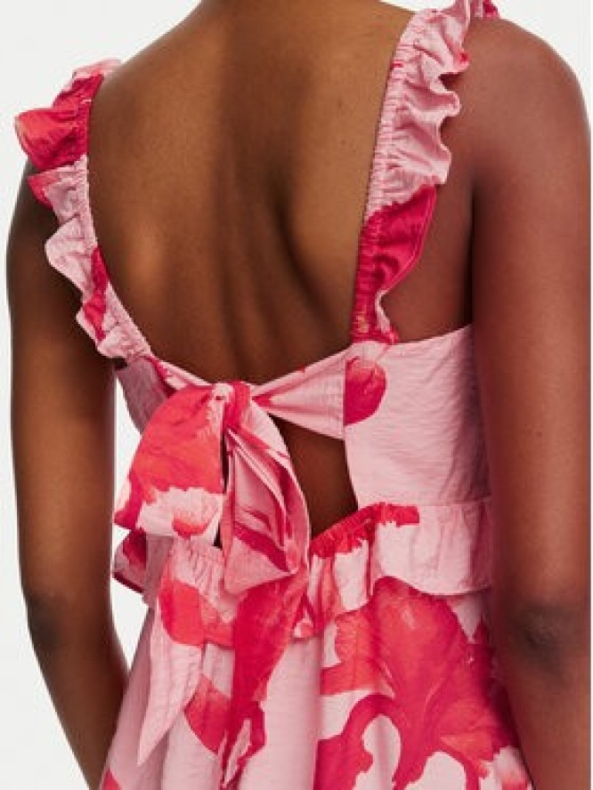 ONLY Sukienka letnia Hyaci 15372511 Różowy Regular Fit
