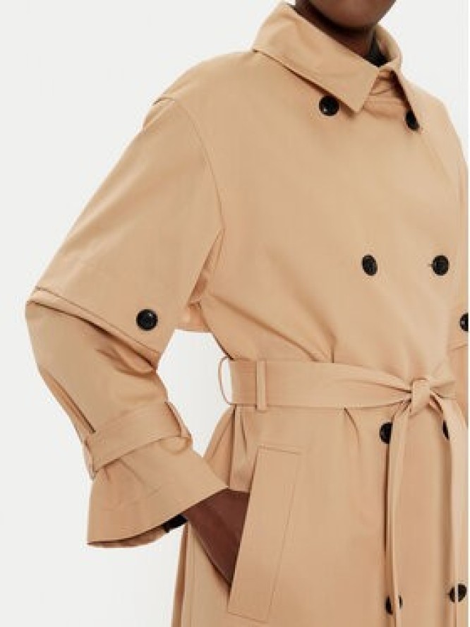 HUGO Trencz 50529938 Beżowy Regular Fit