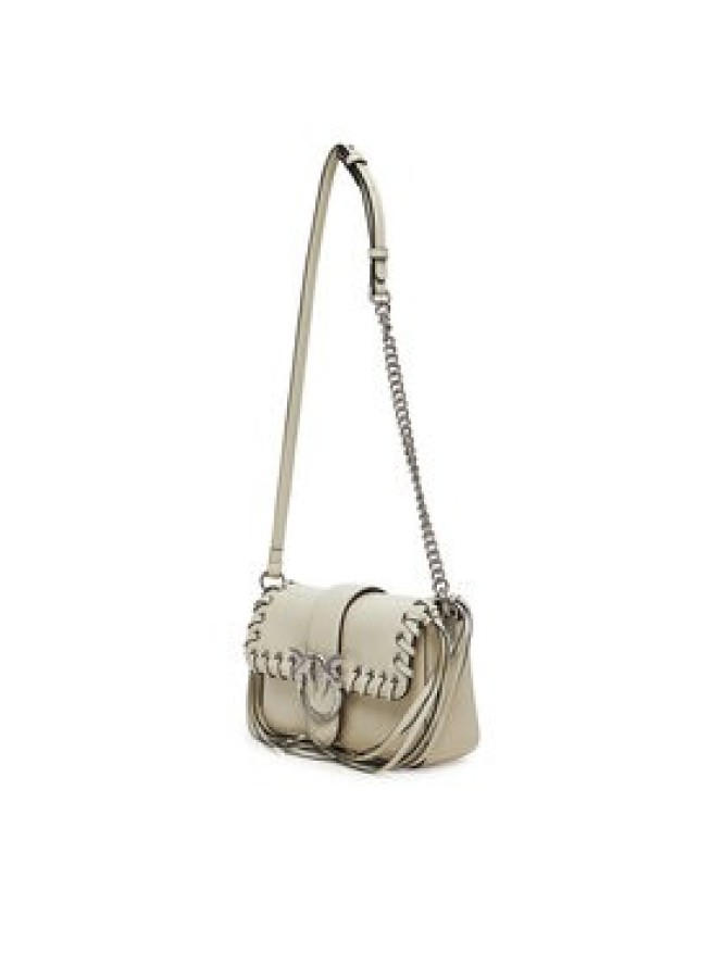 PINKO Torebka Love One Mini Slouchy Fl PE 25 PLTT 104340 A28D Beżowy