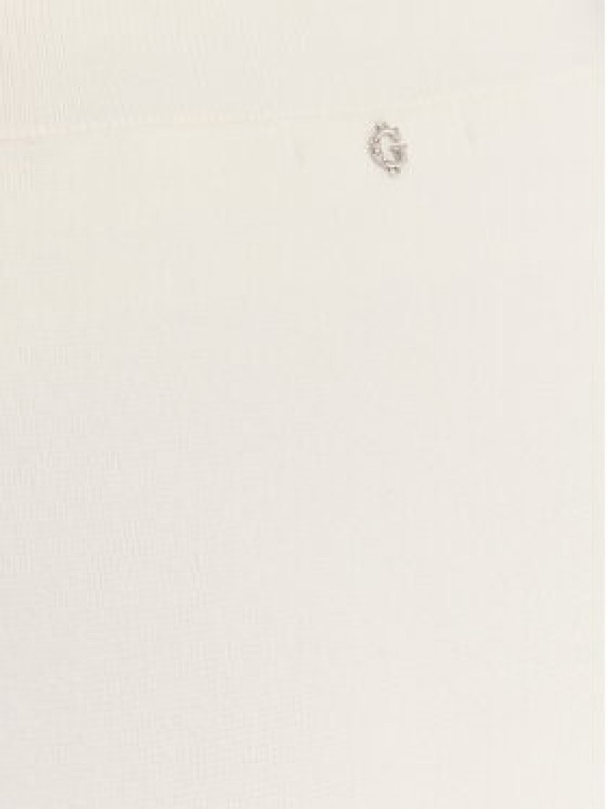 Guess Spódnica mini W6RD75 Z4422 Écru Regular Fit