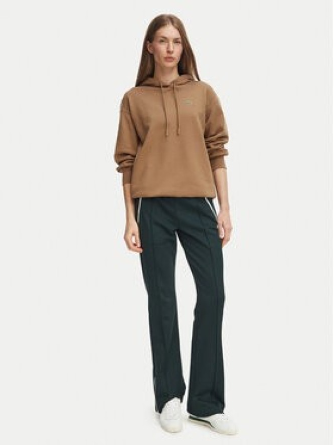 Lacoste Bluza SF7612 Brązowy jasny Oversize